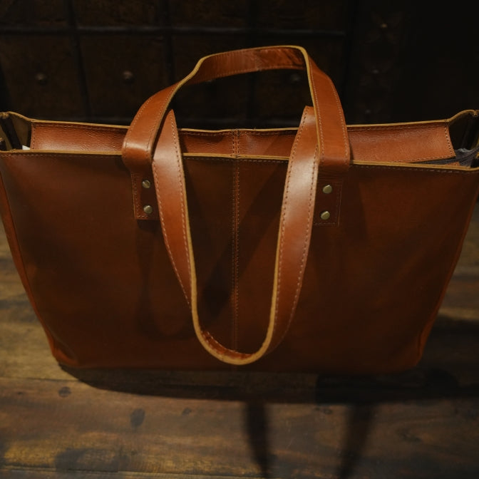 Tan Tote Bag
